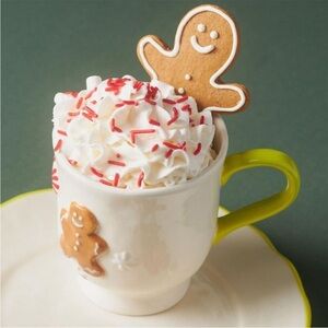 ❤️ Holiday Gingerbread Mug - Anthropologie NWT - Last One!